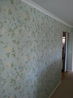 Wallpaper Feature Wall Laura Ashley painter decorator